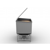 Бункер уличный для пеллет, объем 1 куб.