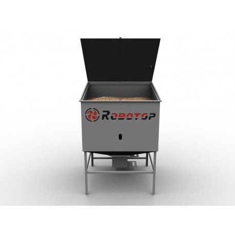 Бункер уличный для пеллет, объем 2 куб.