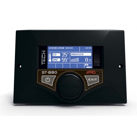 ST-880 zPID (контроллер для засыпных котлов) ST-880 zPID Контроллер для засыпного твердотопливного котла