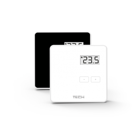 R-8b (черный) ST-R-8 B (черный) Беспроводной комнатный двухпозиционный регулятор