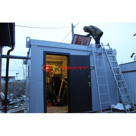 Модульная котельная на пеллетах 50 кВт