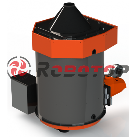 Пеллетный котел Robotop AUTO 100 в сборе