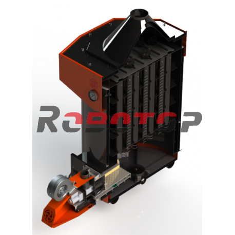 Пеллетный котел Robotop AUTO 70 кВт в сборе