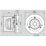 Дымосос котельный Robotop 120