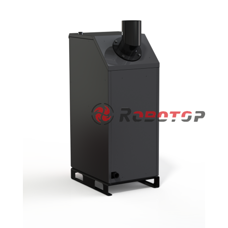 Дровяной твердотопливный котел (теплообменник) Robotop FW 25