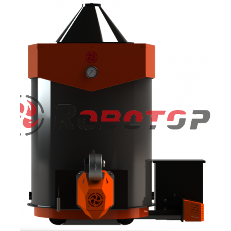 Пеллетный котел Robotop AUTO 30 кВт в сборе
